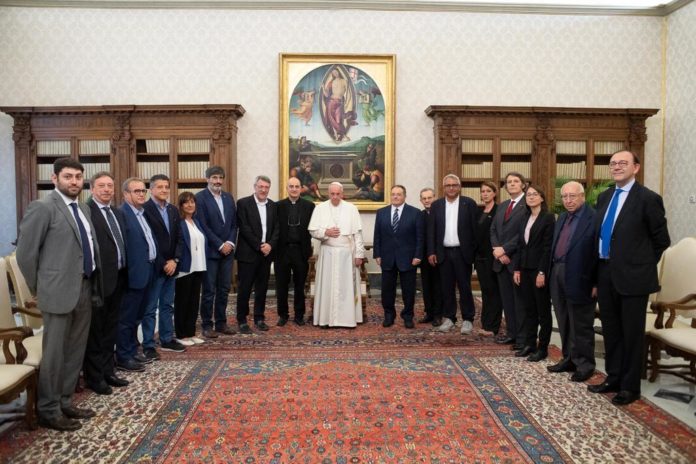 La FLAI CGIL da Papa Francesco